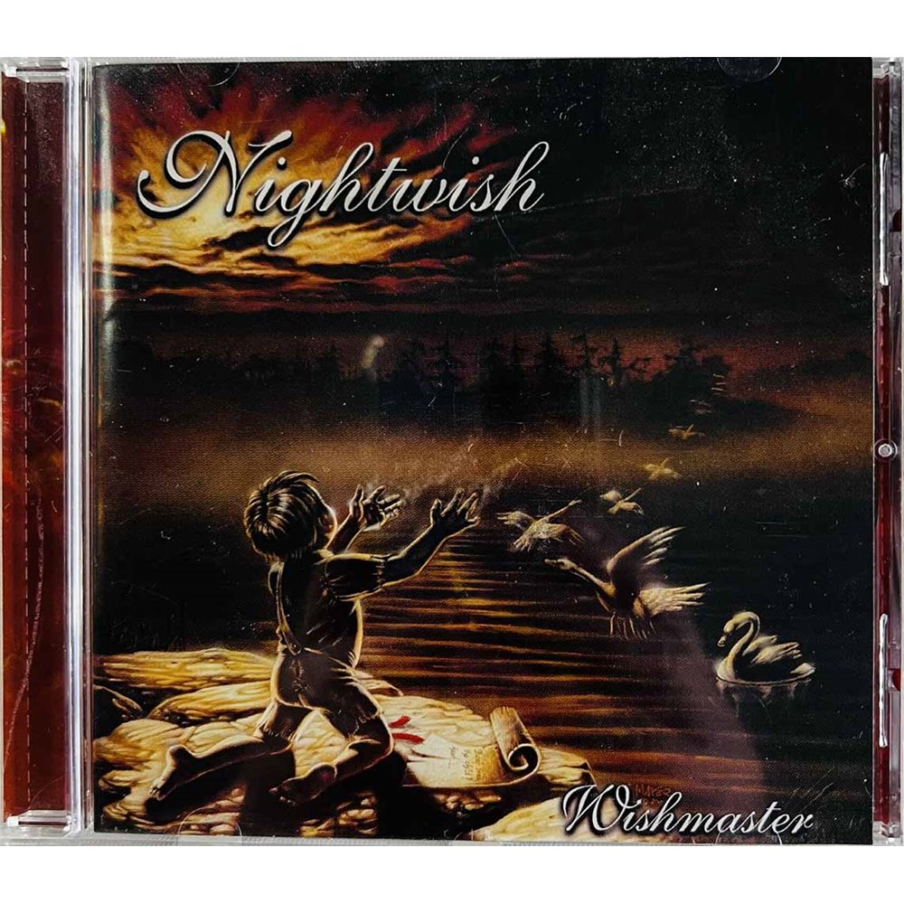 Nightwish CD Wishmaster  kansi EX levy EX Käytetty CD