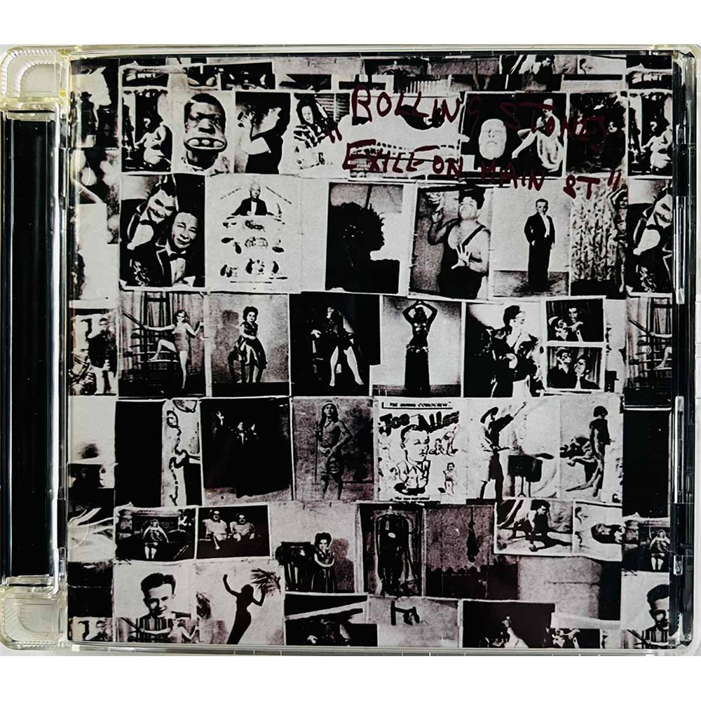Rolling Stones CD Exile On Main St.  kansi EX levy EX Käytetty CD