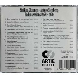 Sinikka Oksanen - Antero Stenberg 2005 AMCD 1015 Radio Sessions 1959-1966 CD Begagnat