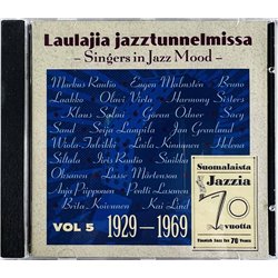 Brita Koivunen, Wiola Talvikki, Kai Lind CD Singers in Jazz Mood Vol 5: Vuodet 1929–1969  kansi EX levy EX Käytetty CD