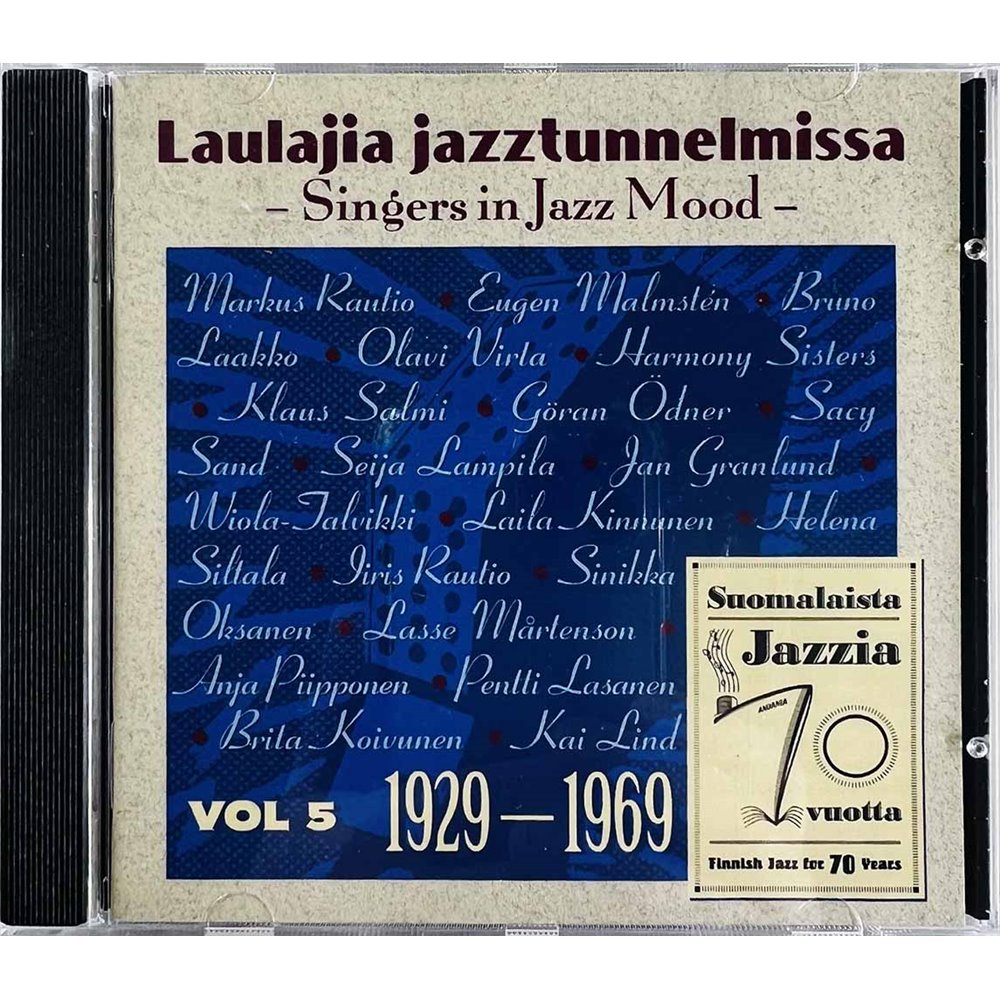 Brita Koivunen, Wiola Talvikki, Kai Lind 2000 JAPACD-005 Singers in Jazz Mood Vol 5: Vuodet 1929–1969 CD Begagnat