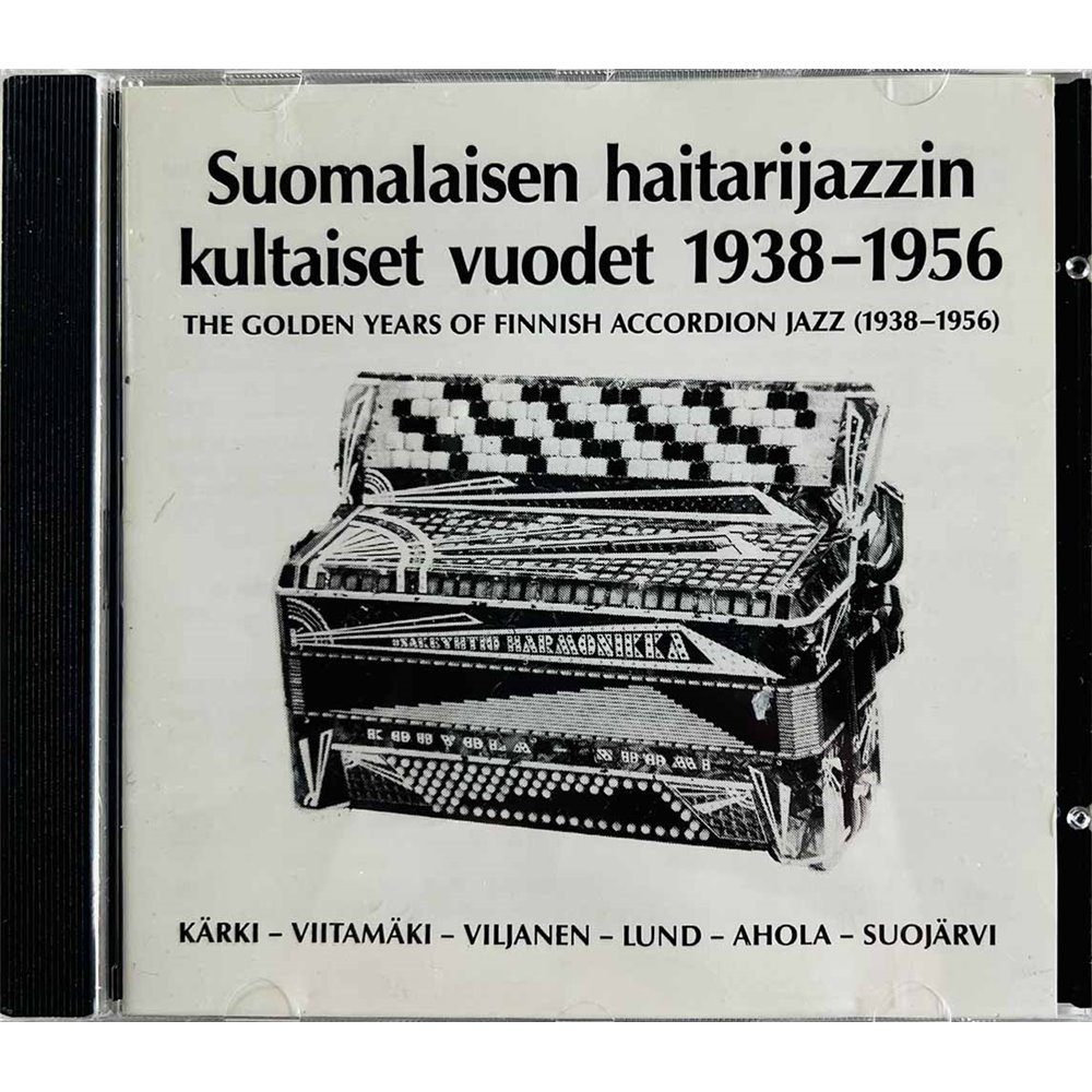 Teuvo Suojärvi, Matti Viljanen ym. CD Suomalaisen haitarijazzin kultaiset vuodet 1938-1956  kansi EX levy EX Käytetty CD