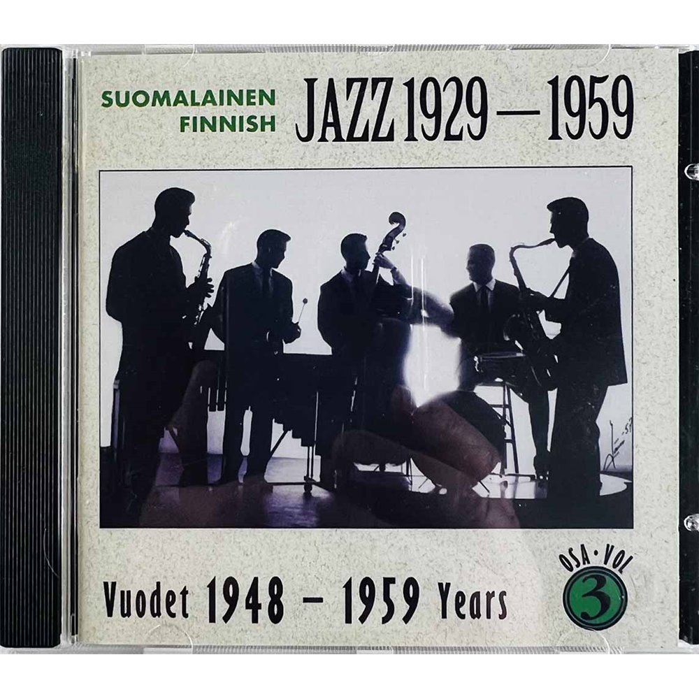 Pentti Ahola, Manu Teittinen, Vaasa Jive CD Suomalainen Jazz 1948-1959 Osa 3  kansi EX levy EX Käytetty CD