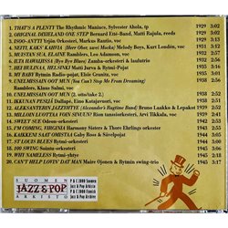 Sointu-Orkesteri, Bruno Laakko, Ramblers 1994 JAPACD-001 Suomalainen Jazz 1929-1945 Osa 1 CD Begagnat