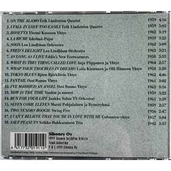 Ossi Runne, Swing Five, Erik Lindström CD Julkaisemattomat Sessions Vol. 7: 1956-1964  kansi EX levy EX Käytetty CD