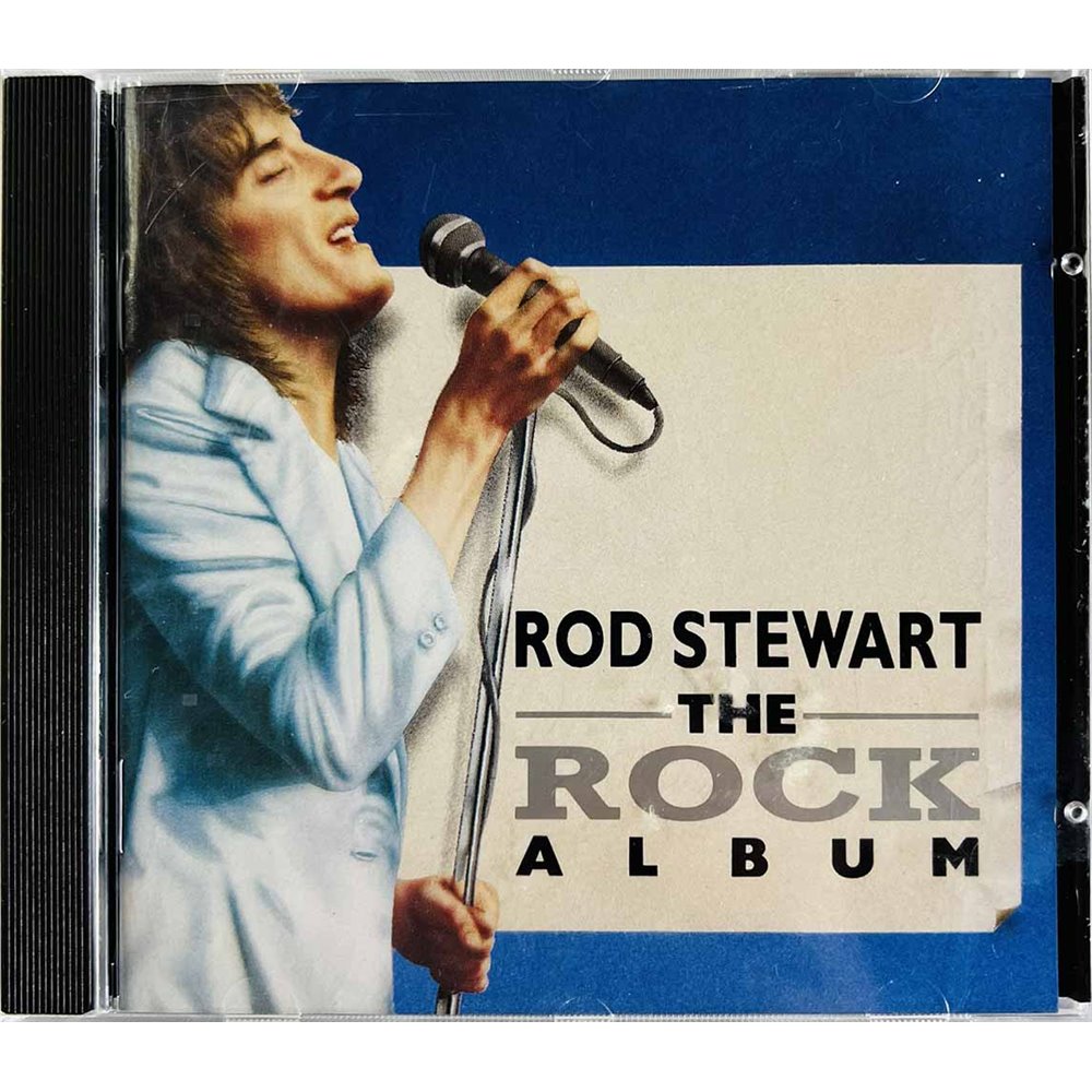 Stewart Rod CD The rock album  kansi EX levy EX Käytetty CD