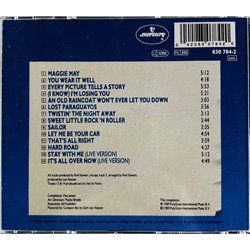 Stewart Rod CD The rock album  kansi EX levy EX Käytetty CD