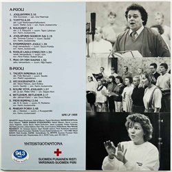 Turun Radion Studiokuoro, Seppo Ruohonen vinyl LP Jouluhymni  kansi EX levy EX Käytetty LP