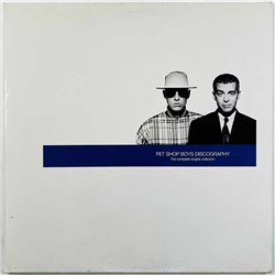 Pet Shop Boys vinyl LP Discography the complete singles collection 2LP  kansi VG+ levy EX Käytetty LP