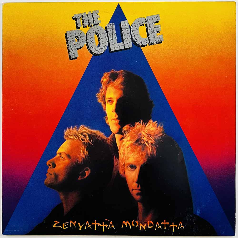 Police vinyl LP Zenyatta Mondatta  kansi EX levy EX Käytetty LP