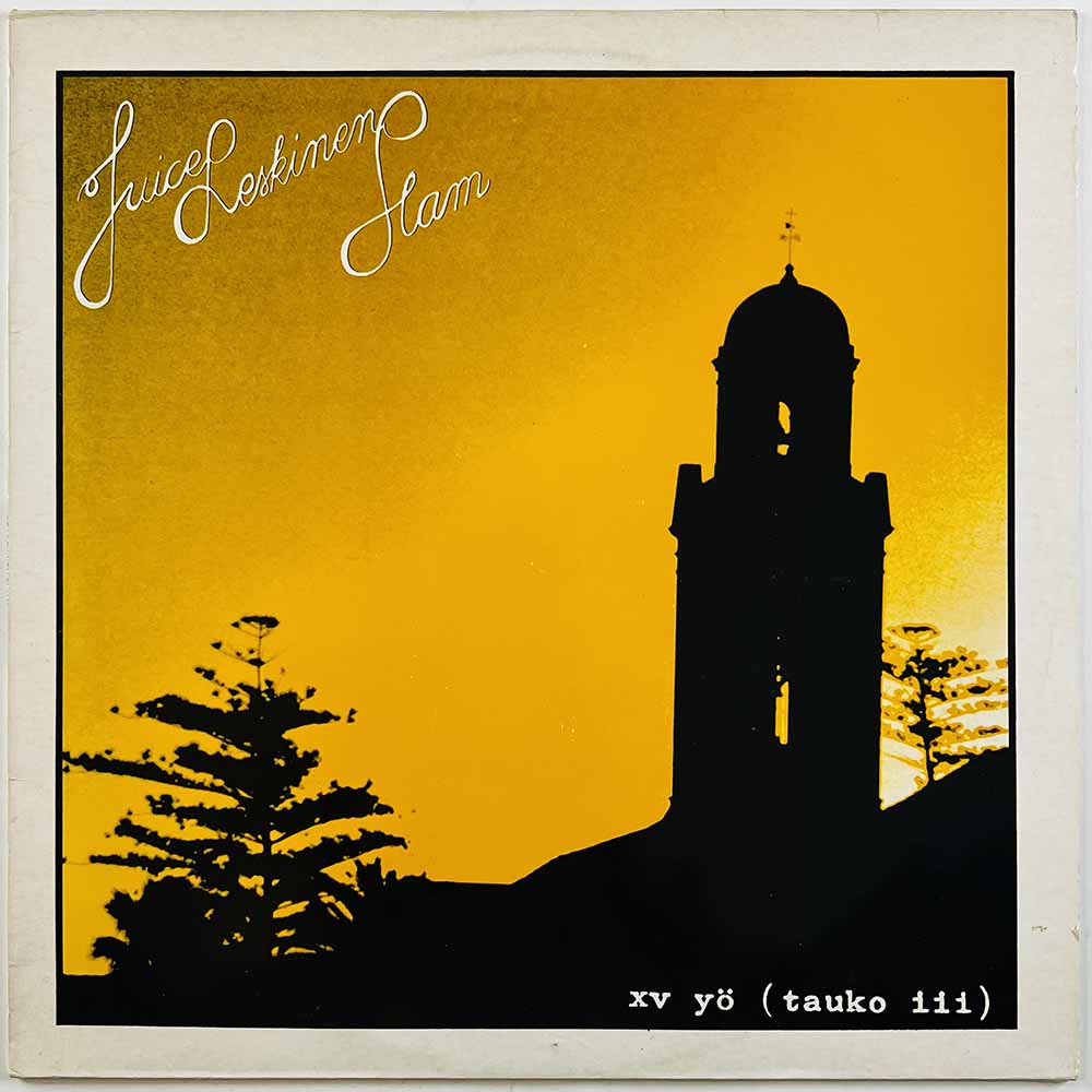 Juice Leskinen Slam vinyl LP xv yö (tauko iii)  kansi VG+ levy EX Käytetty LP