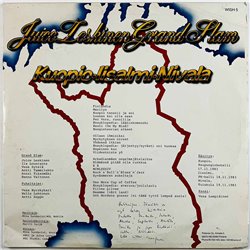 Juice Leskinen Grand Slam 1984 WISH 5 Kuopio-Iisalmi-Nivala 2LP Begagnat LP