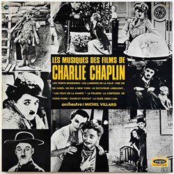 Villard Michel vinyl LP Les musiques des films de Charlie Chaplin  kansi VG+ levy EX Käytetty LP