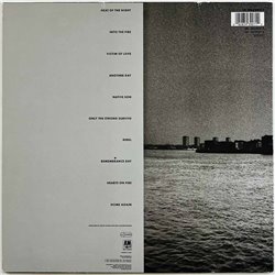 Adams Bryan vinyl LP Into the fire, mukana juliste  kansi VG- levy EX- Käytetty LP