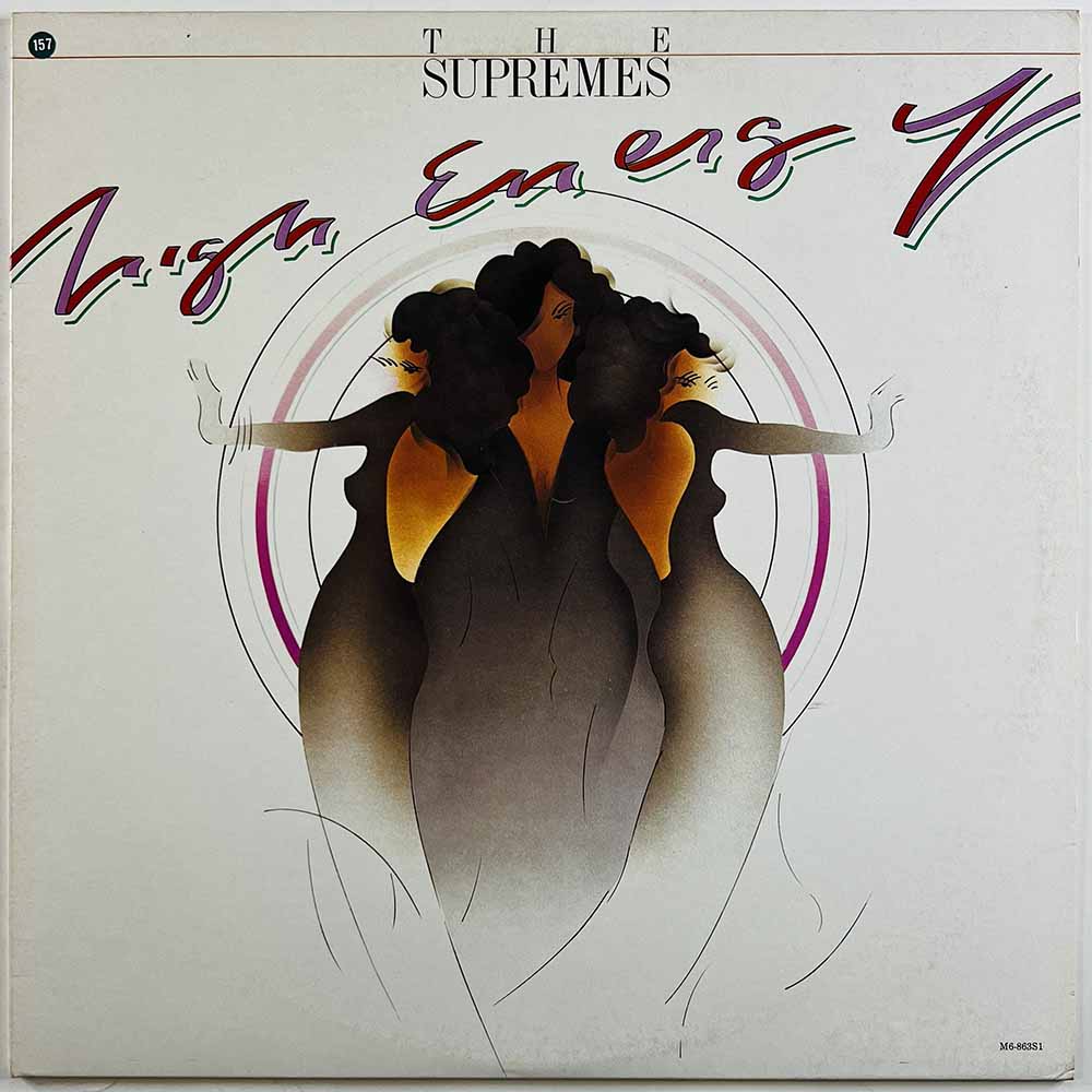 Supremes vinyl LP High Energy  kansi EX levy EX Käytetty LP