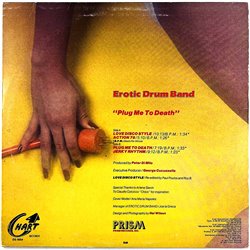 Erotic Drum Band 1978 DS 4054 Plug me to death Begagnat LP