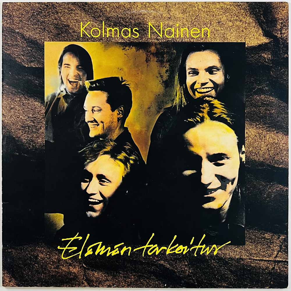 Kolmas Nainen vinyl LP Elämän tarkoitus  kansi VG levy EX Käytetty LP