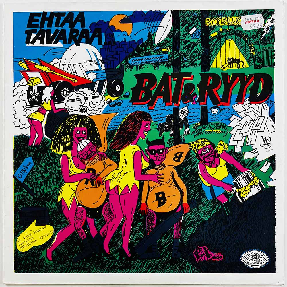 Bat & Ryyd 1989 BRLP 013 Ehtaa tavaraa Begagnat LP