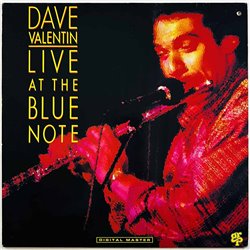 Valentin Dave vinyl LP Live at the Blue Note  kansi VG+ levy EX Käytetty LP