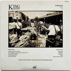 King Sounds And The Israelites vinyl LP Forward  kansi VG+ levy EX Käytetty LP