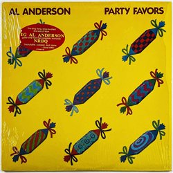 Anderson Al from NRBQ vinyl LP Party Favors  kansi EX levy EX Käytetty LP