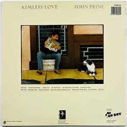 Prine John vinyl LP Aimless love  kansi EX levy EX Käytetty LP