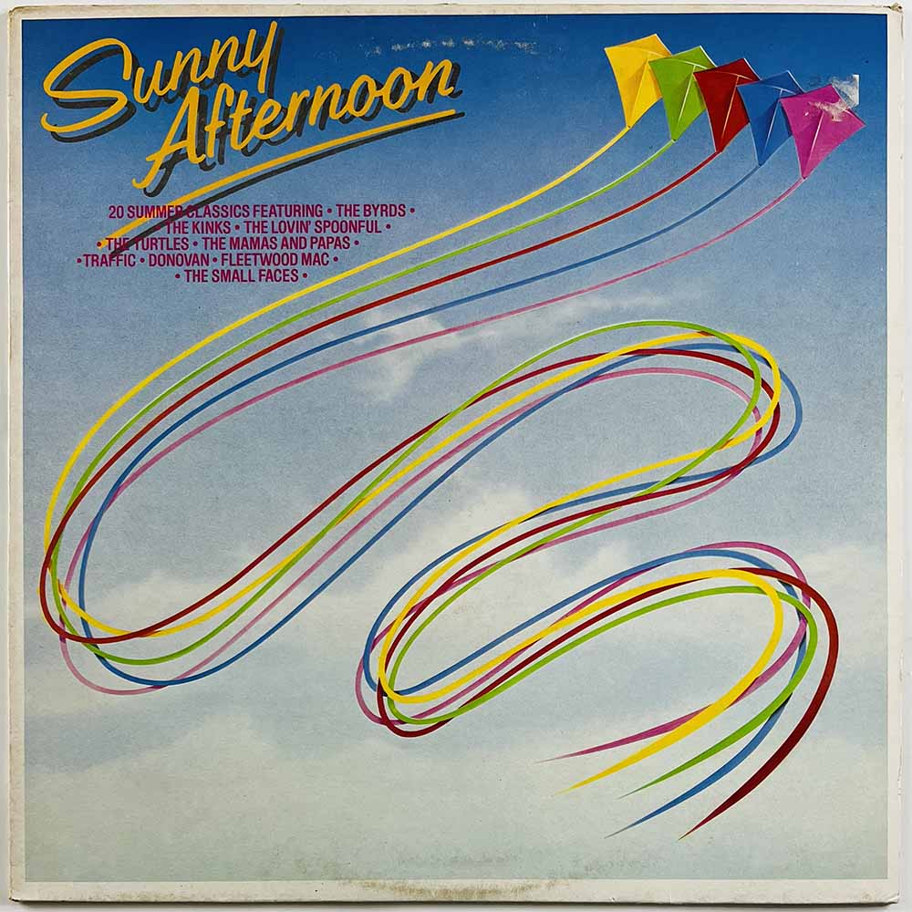 Fleetwood Mac, Traffic, Byrds ym. vinyl LP Sunny afternoon  kansi VG+ levy EX Käytetty LP