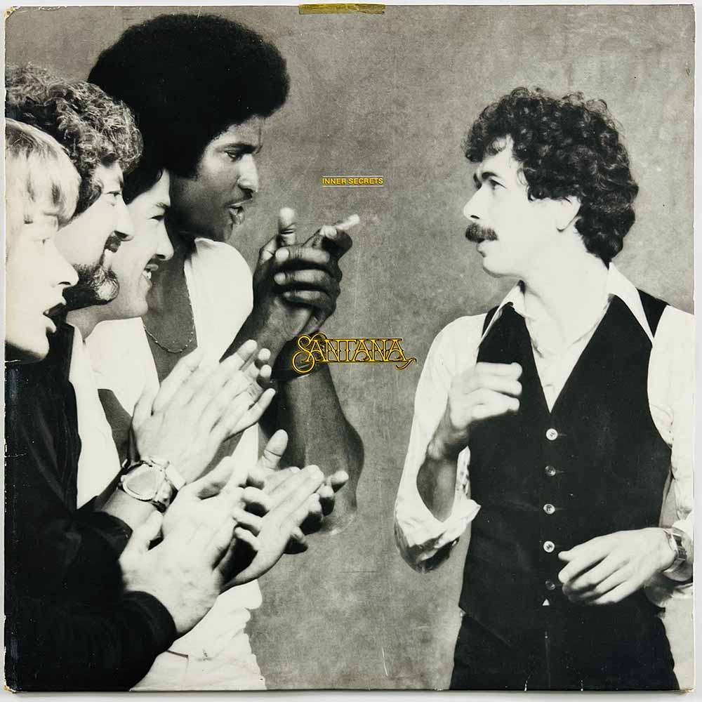 Santana vinyl LP Inner Secrets  kansi VG levy EX Käytetty LP