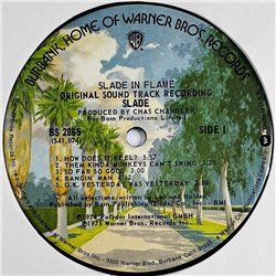 Slade vinyl LP Slade in Flame  kansi G+ levy EX Käytetty LP