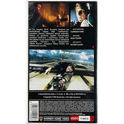 VHS - Elokuva: Blade Runner, the director’s cut kansipaperi EX VHS-kasetin kunto EX- VHS video