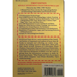 Kovels' Advertising Collectibles : Price list Advertisor Illustrations Histories - Något använd bok