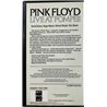 VHS - Pink Floyd: Live At Pompeii kansipaperi EX- VHS-kasetin kunto EX- VHS video