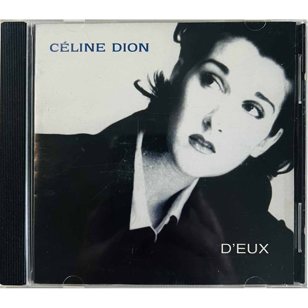 Dion Celine CD D'Eux  kansi EX- levy EX- Käytetty CD