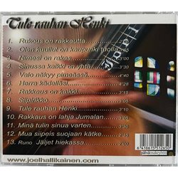Hallikainen Joel CD Tule Rauhan Henki  kansi EX levy EX Käytetty CD