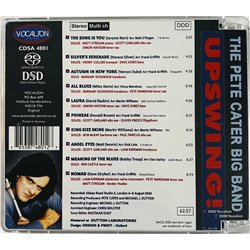 Pete Cater Big Band 2000 CDSA 4801 Upswing! SACD toimii myös cd-soittimessa CD Begagnat