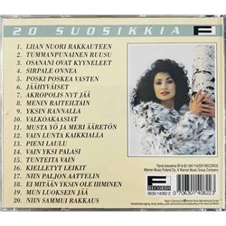 Sari Anneli CD 20 Suosikkia - Valkoakaasiat  kansi EX levy EX- Käytetty CD
