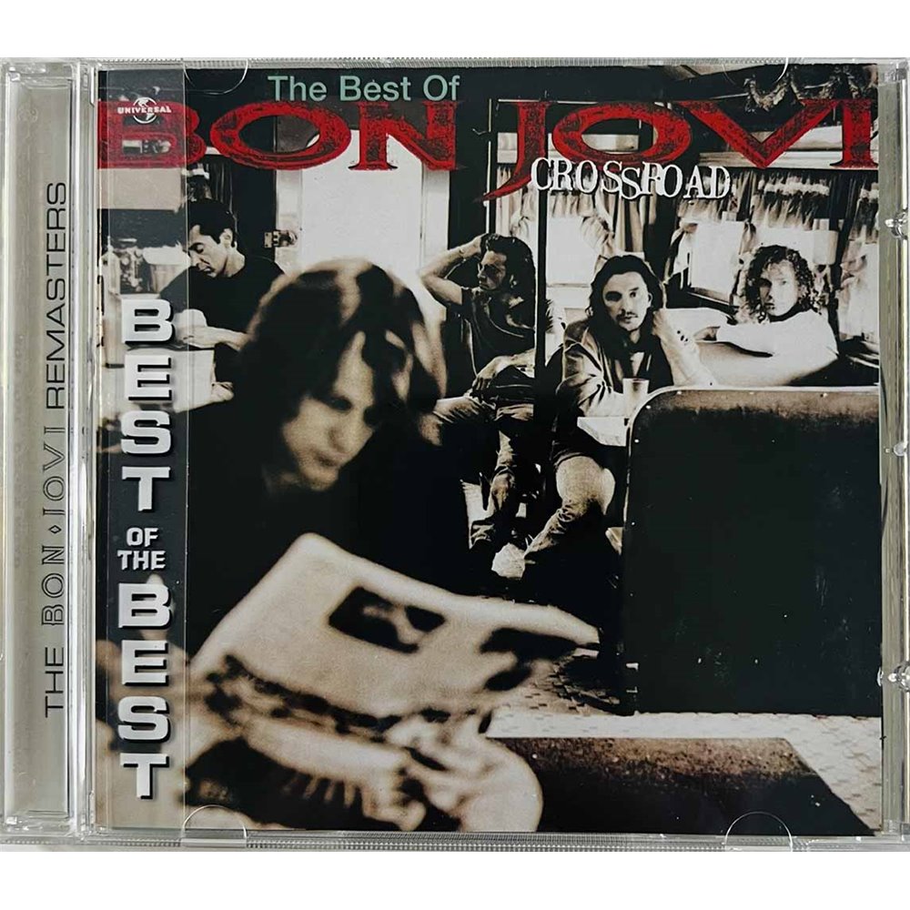Bon Jovi CD Cross Road (The Best Of Bon Jovi)  kansi EX levy EX Käytetty CD