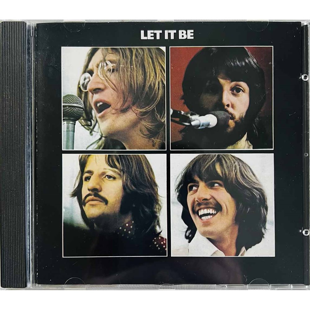 Beatles CD Let it be  kansi EX levy EX Käytetty CD
