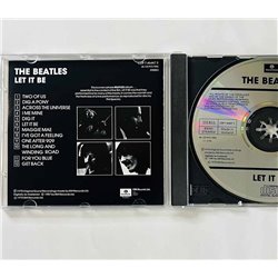 Beatles CD Let it be  kansi EX levy EX Käytetty CD