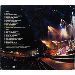 Iron Maiden CD Rock In Rio 2CD  kansi VG+ levy EX Käytetty CD