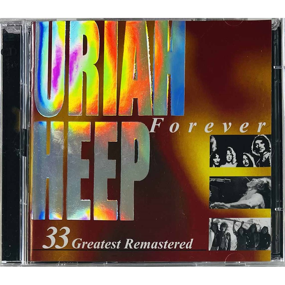 Uriah Heep 1997 UH-8260 Forever 33 greatest remastered 2CD CD Begagnat