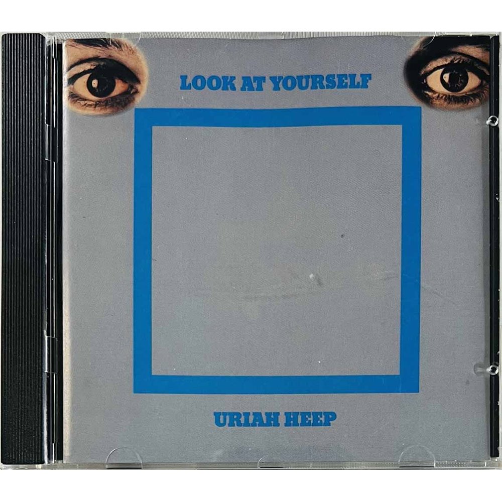 Uriah Heep CD Look At Yourself  kansi EX levy EX- Käytetty CD