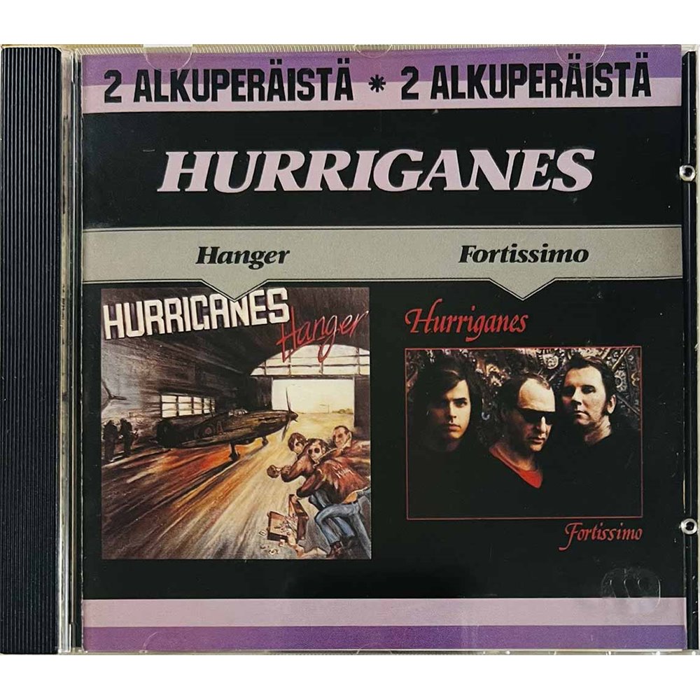 Hurriganes CD Hanger / Fortissimo  kansi EX levy EX Käytetty CD