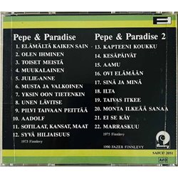 Pepe & Paradise CD Pepe & Paradise + Pepe & Paradise 2  kansi EX- levy EX- Käytetty CD