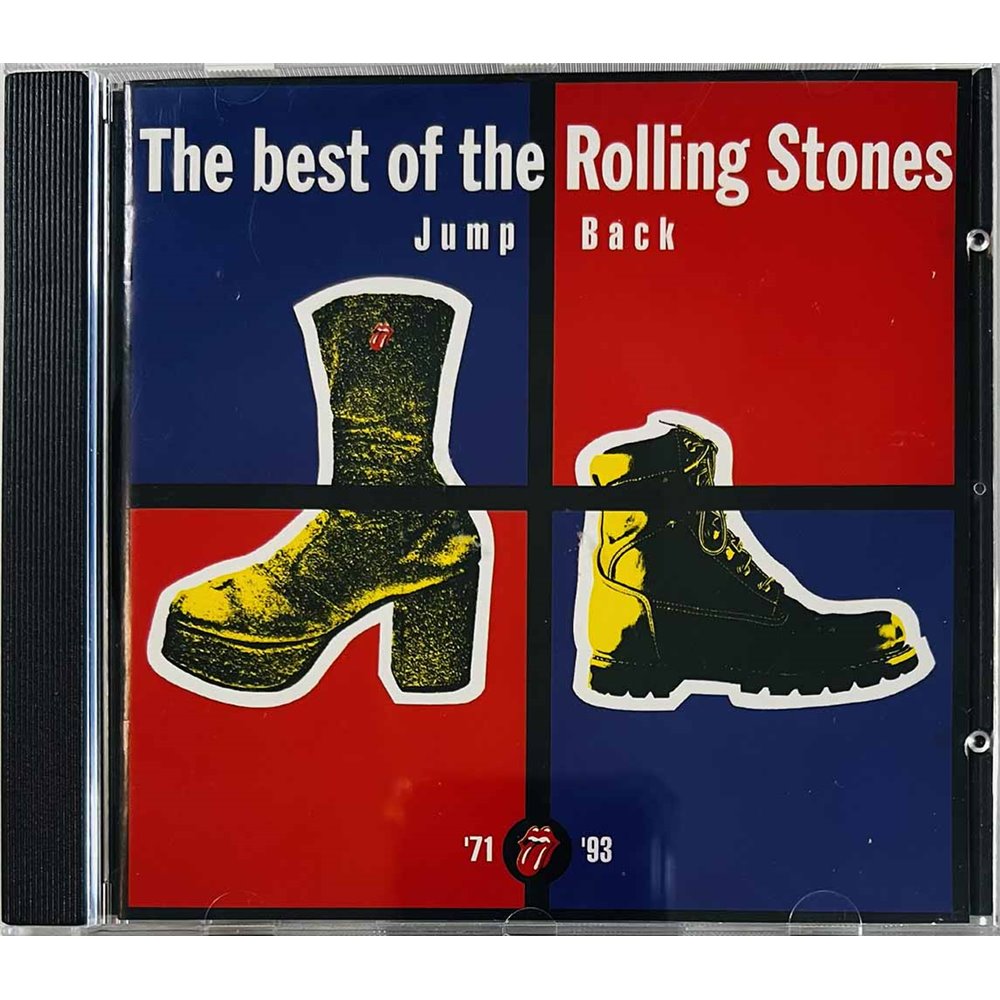 Rolling Stones CD Jump Back the best of Rolling Stones ‘71-’93  kansi EX levy EX- Käytetty CD