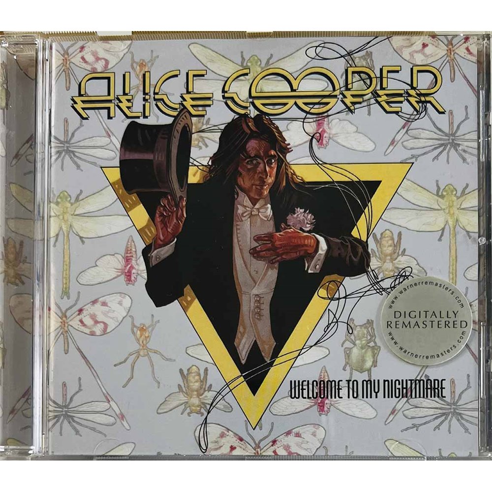 Cooper Alice CD Welcome to my nightmare  kansi EX levy EX Käytetty CD