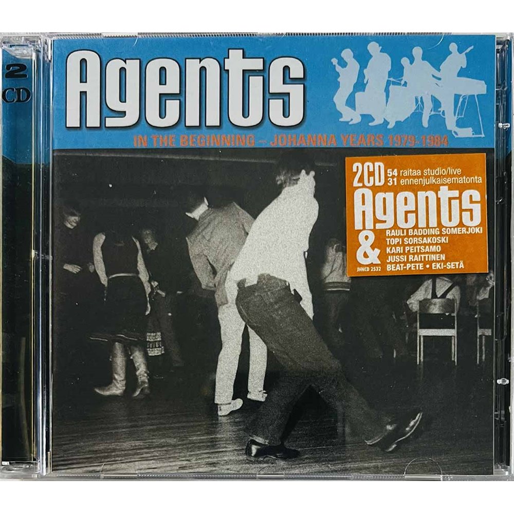 Agents CD In The Beginning 2CD  kansi EX levy EX Käytetty CD