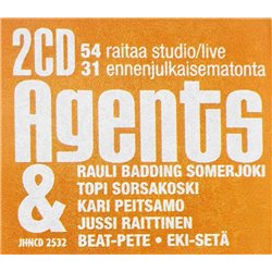 Agents CD In The Beginning 2CD  kansi EX levy EX Käytetty CD