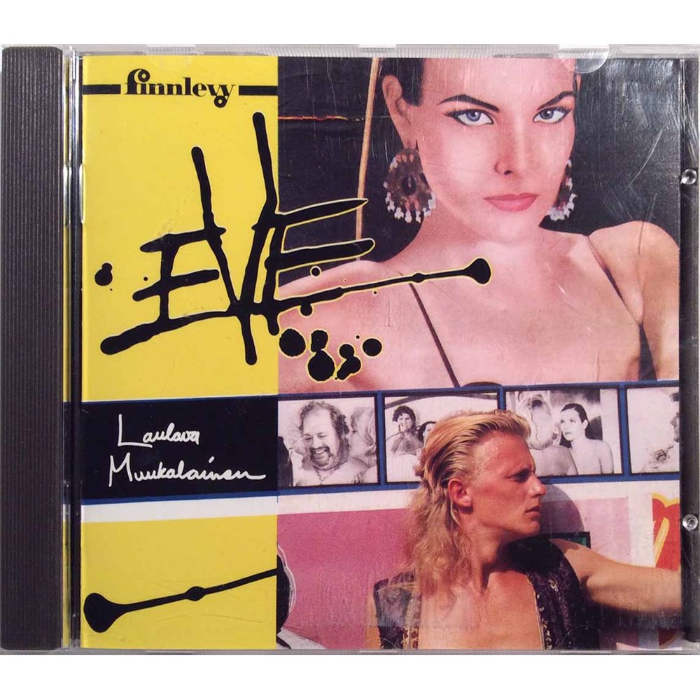 Eve Käytetty CD Laulava Muukalainen  kansi EX levy EX Käytetty CD