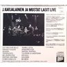 Karjalainen J Käytetty CD Live  kansi EX levy EX Käytetty CD